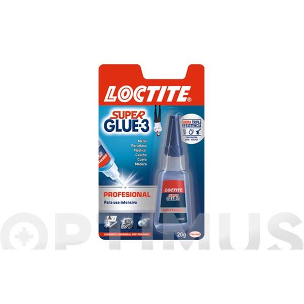 LOCTITE SUPER GLUE-3 20 GRS PROFESIONAL