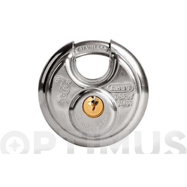 CANDADO DISCUS ARCO INOX 70 MM