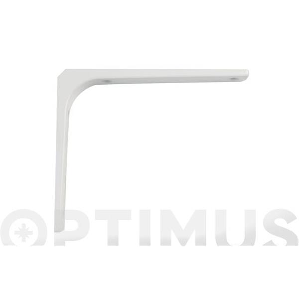 ESCUADRA SOPORTE ACERO MODELO 2 BLANCO 350 X 250 MM