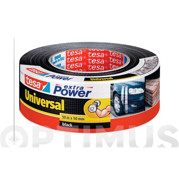 TESA CINTA AMERICANA EXTRA POWER 50X48 NEGRA (BRL1)