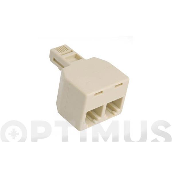 ADAPTADOR DOBLE TELEFONO (BL1)