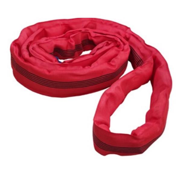 ESLINGA TUBULAR SIN FIN 5000  KGS X 8 MTS ROJA