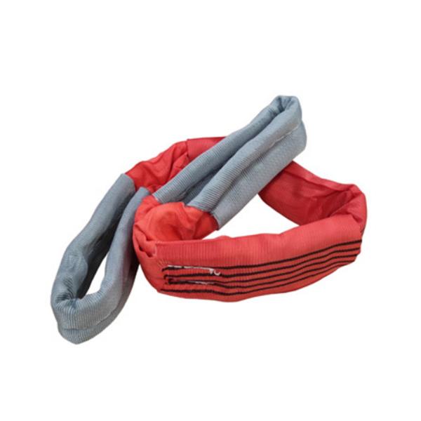 ESLINGA TUBULAR CON GAZA 5000 KGS X 4 MTS ROJO