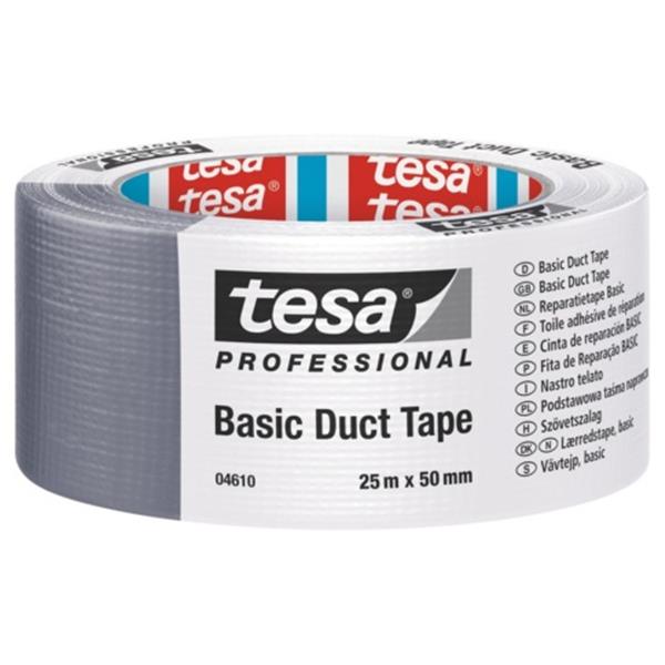 TESA CINTA AMERICANA BASICA 25 M X 50 MM GRIS
