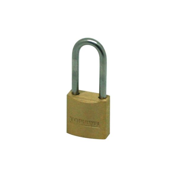 CANDADO 20MM ARCO LARGO LATON NIVEL