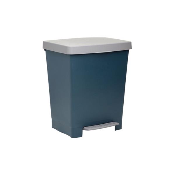 CUBO BASURA CON PEDAL 23 23 L AZUL