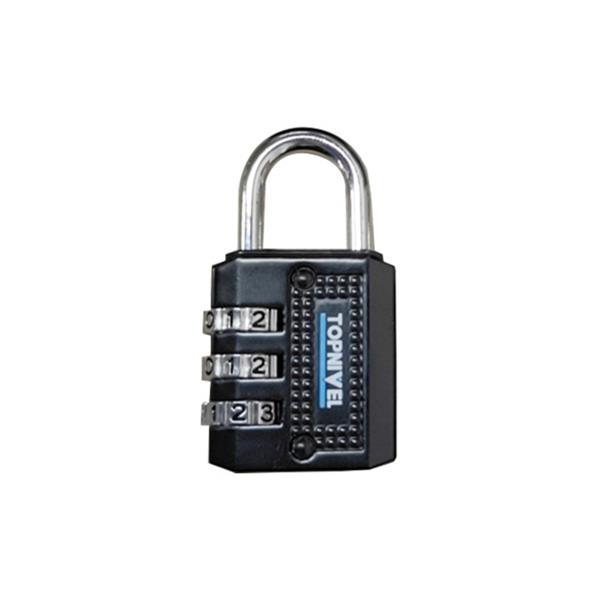 CANDADO COMBINACION PROGRAMABLE NIVEL 30MM NEGRO