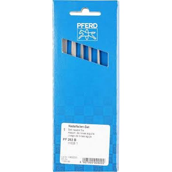PFERD ESTUCHE DE LIMAS AGUJA 263 C1 160MM 6 PIEZAS