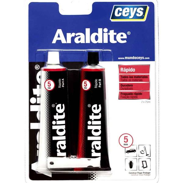 ARALDITE RAPIDO 5 MINUTOS 75+75 ML