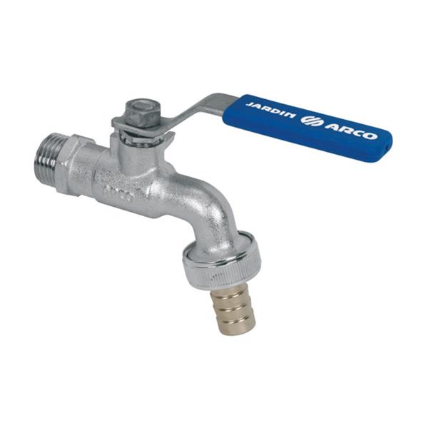 GRIFO ESFERA JARDIN 1/2 A 1/2 RACORD MANGUERA