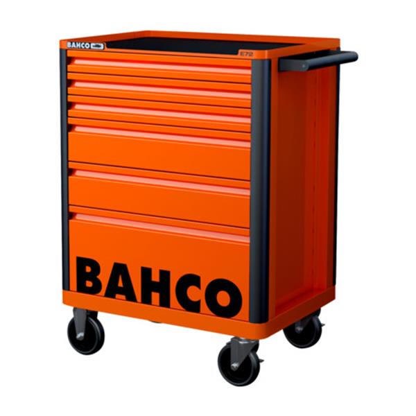 Carro 6 cajones, Naranja 26"