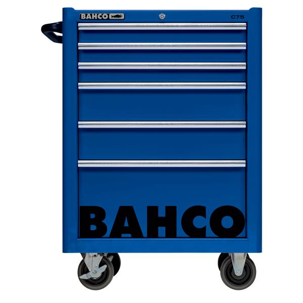 Carro 6 cajones, Classic 26" Azul