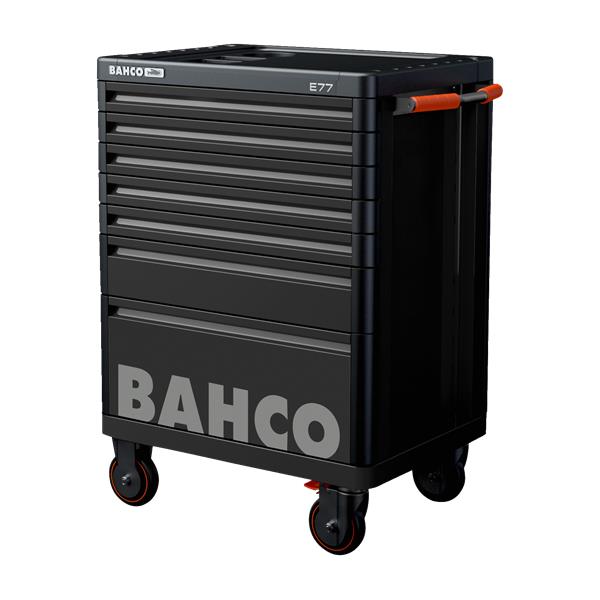 Carro 7 cajones, Negro 26"