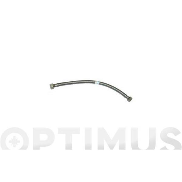 CONEXION FLEXIBLE ACERO INOX  M1/2-H3/8-35
