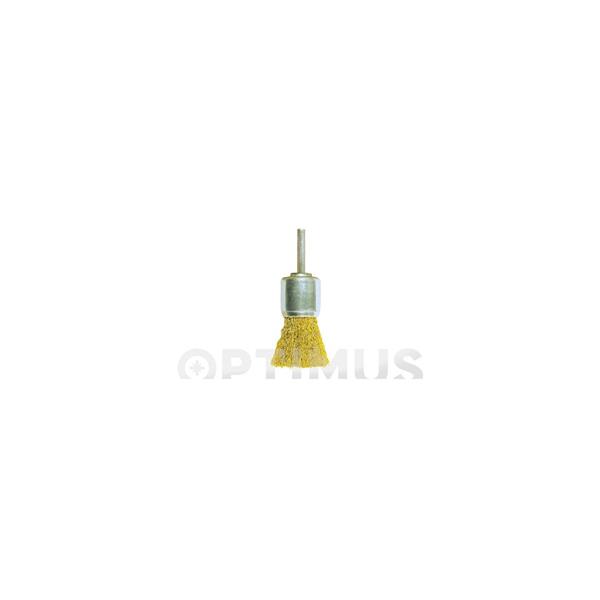 CEPILLO BROCHA PUA LATONADA ESPIGA 6 MM &Oslash; 25/0,30