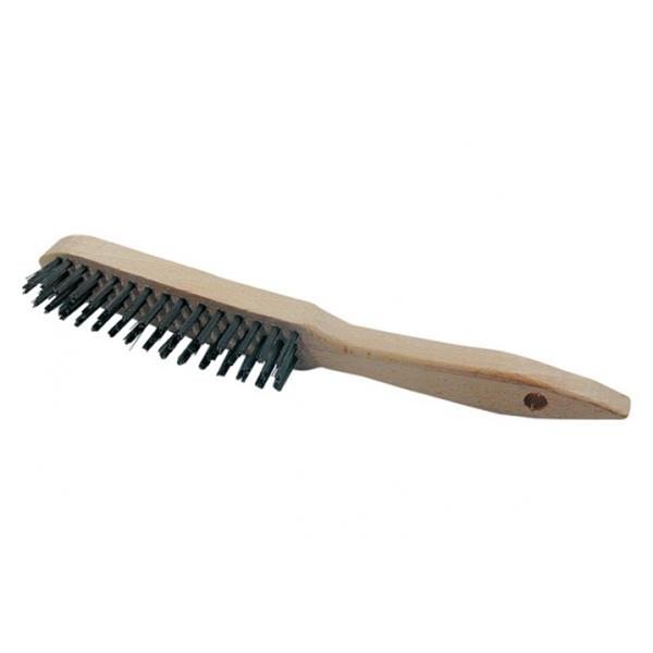 CEPILLO ACERO RECTO MANGO MADERA 0,35 3 HILERAS