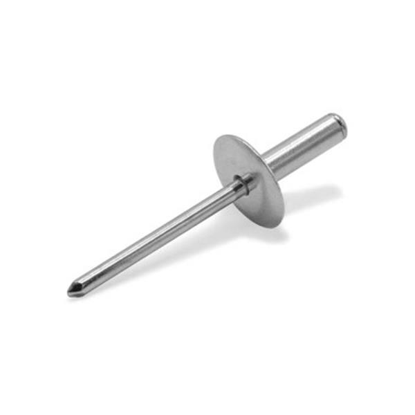REMACHE ALUMINIO &Oslash; 4,8x27 CABEZA &Oslash; 14