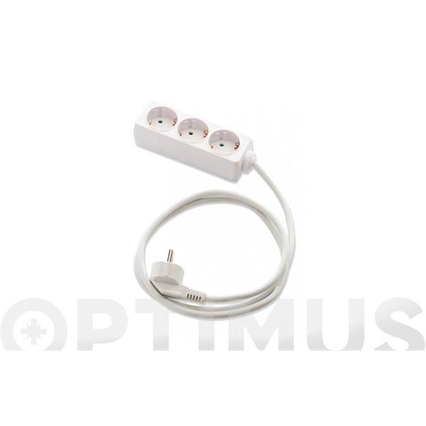 BASE ENCHUFE TT 3 TOMAS 16A 1.5MT S/INT