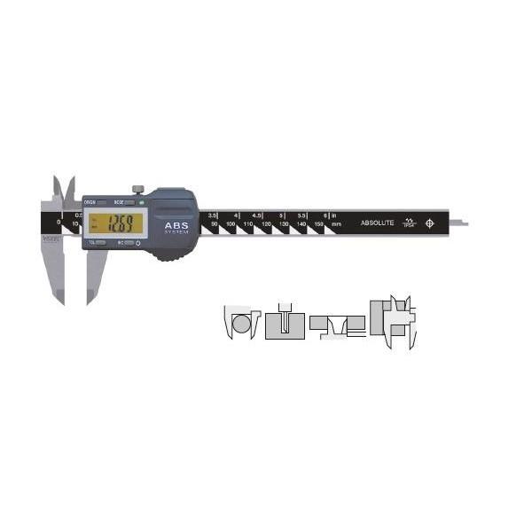 VOGEL Pie de rey Digital &ldquo;ABSOLUTE SISTEM&rdquo; IP54, 150x0,01 mm / 6x0.0005" IP 67202420-2-ob