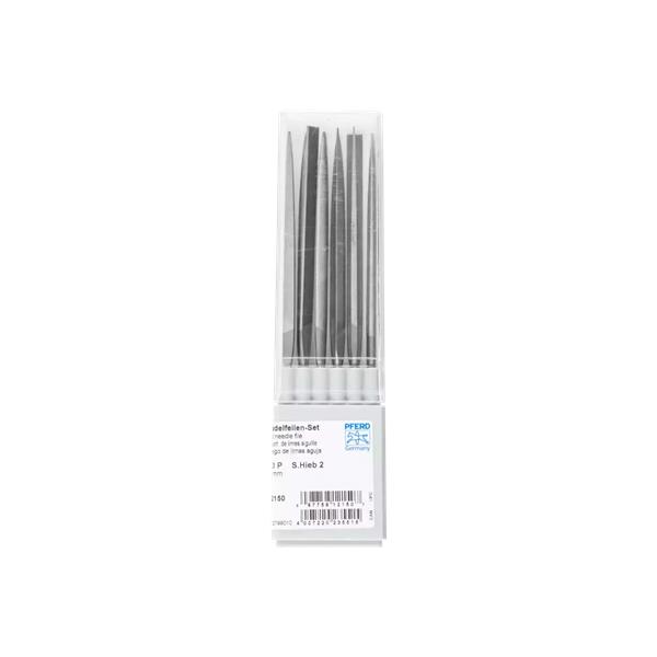 PFERD ESTUCHE DE LIMAS AGUJA 2493 C2 160MM 12 PIEZAS