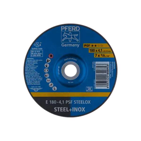 PFERD DISCO DESBASTE E 180-4,1 PSF STEELOX