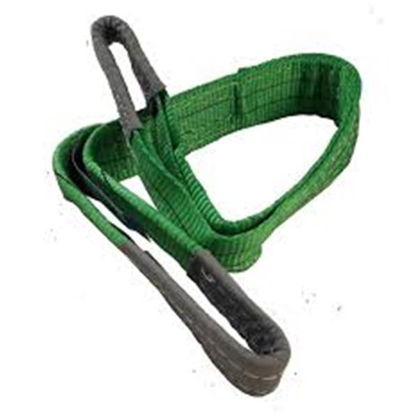 ESLINGA PLANA CON GAZAS  2000  KGS X 3,5 MTS VERDE