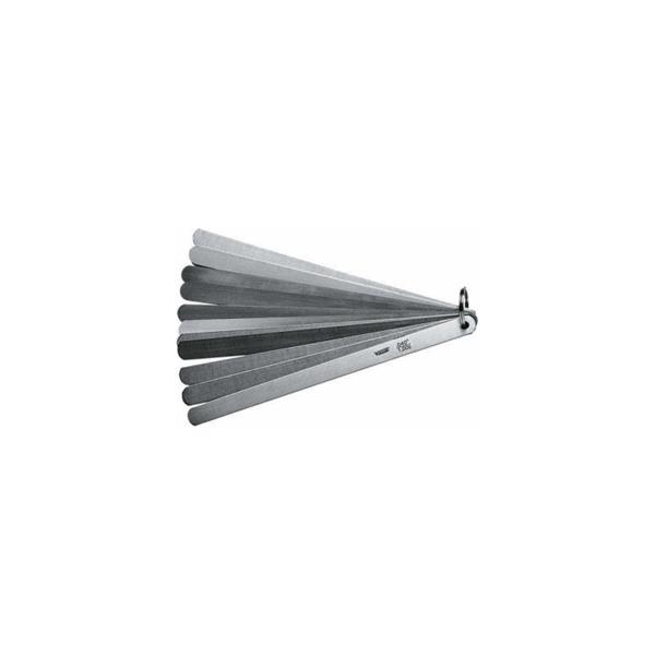 VOGEL GALGA DE ESPESORES, 8 HOJAS DE 300 MM. 0,05-1,00MM/.002-.020", INOX, CON ANILLA.