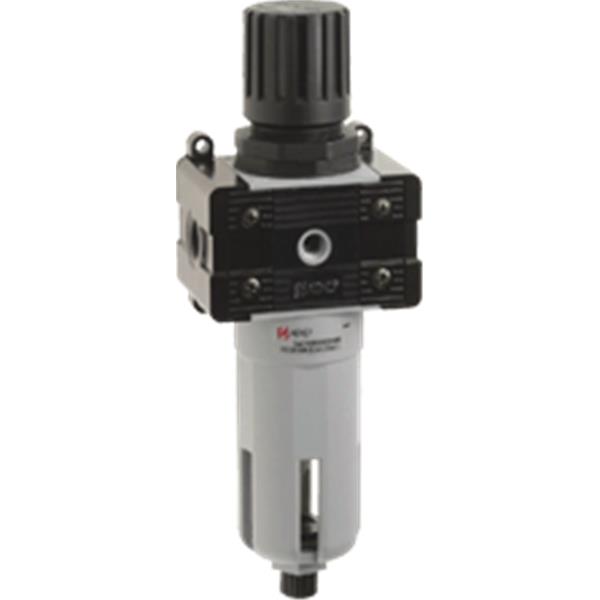 NEUMATICA FILTRO 20 MICRAS CON REGULADOR 0-12 BAR FRL 3/8"