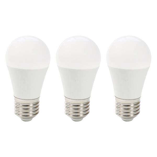 BOMBILLA ESFERICA LED 3 UNID G45 E27 7W 800LM 4000K