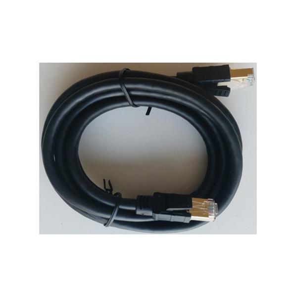 CABLE ETHERNET RJ45 CAT-8 2M NEGRO