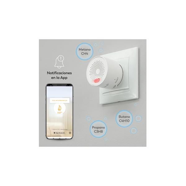 DETECTOR GAS SMART WIFI  APP GARZA SMART