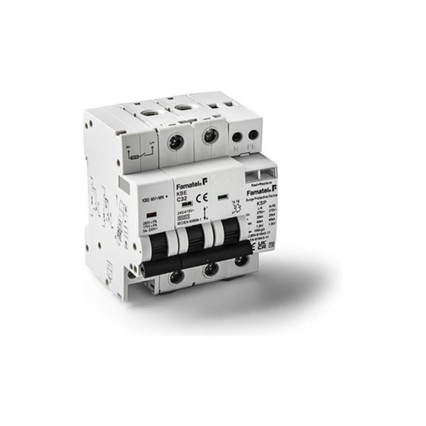 DIFERENCIAL COMBI 2 POLOS CON LIMITADOR SOBRETENSION TRANSITORIA Y PERMANENTE 40A