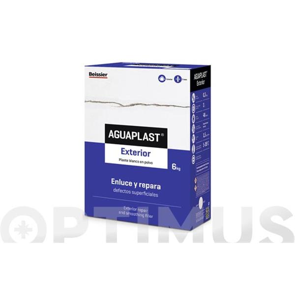 PLASTE AGUAPLAST EXTERIOR POLVO 1,5 KG
