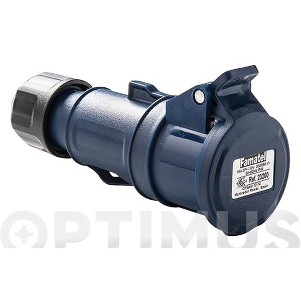 CETAC BASE MOVIL 16A 2P+T 220+240V IP44