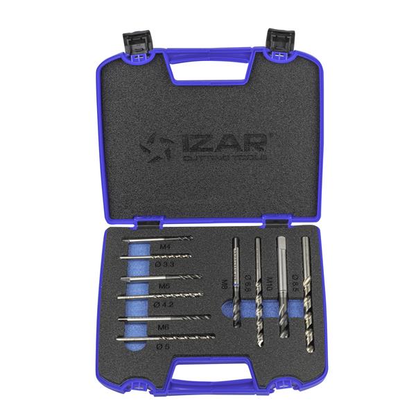 JUEGO MACHO MAQUINA HELICOIDAL PMX HARD DIN371 (M) INOX (3165) SET + 1020-HSSE