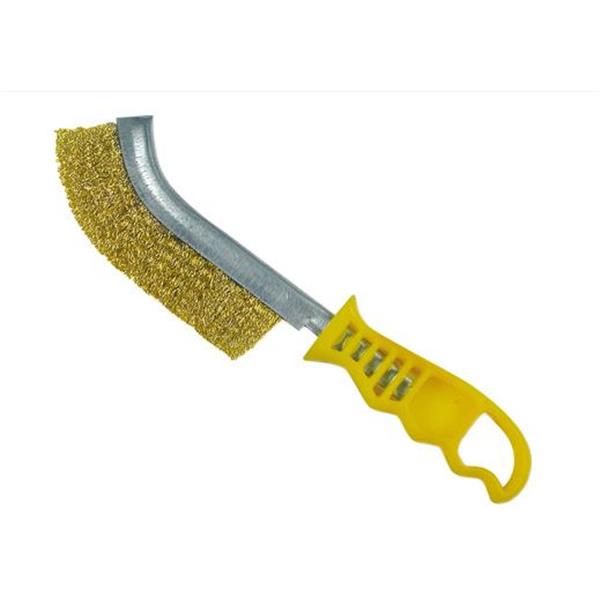 CEPILLO MANUAL UNIVERSAL MANGO AMARILLO PUAS DE LATON