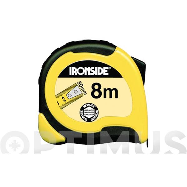 IRONSIDE FLEXOMETRO 8 MTS 30MM ABS/BICOMP C/FREN (UN1)