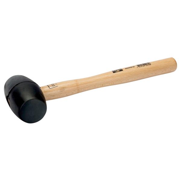 BAHCO MAZAS DE GOMA CON MANGO DE MADERA, 720 G