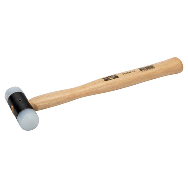 BAHCO MARTILLO DE BOCA DE NYLON CON MANGO DE MADERA, 150 G
