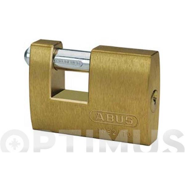 CANDADO LATON MONOBLOCK DE 63 MM