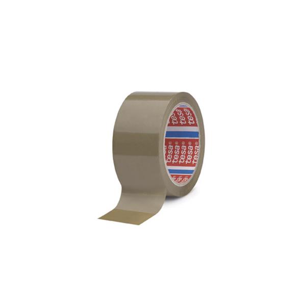 CINTA EMBALAR TESAPACK 66X50 POLIPROPILENO MARRON (RL1)