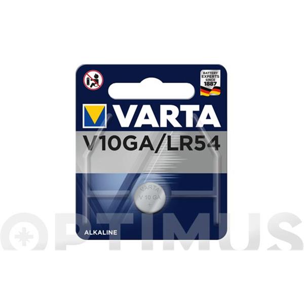 PILA BOTON ALCALINA V 10 GA/ LR 54 ( CONTRATIPO 1130)