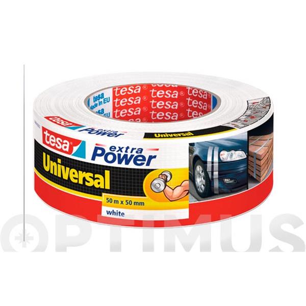 TESA CINTA AMERICANA EXTRA POWER 50X50 BLANCA