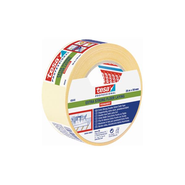 TESA CINTA DOBLE CARA SUELOS EXTRAFUERTE PERMANENTE 25MX50MM