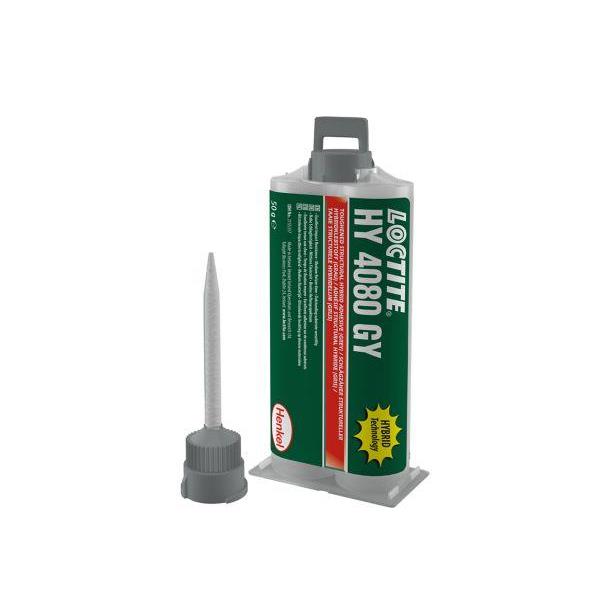 LOCTITE HY 4080 CARTUCHO DOBLE ADHESIVO H&Iacute;BRIDO ESTRUCTURAL TENAZ (GRIS) 50G