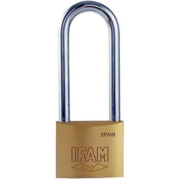 IFAM CANDADO ARCO EXTRA LARGO LATON 30 MM