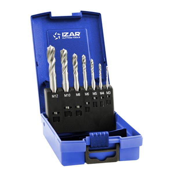 JUEGO MACHO MAQUINA HELICOIDAL HSS Co  (M) (3150) SET