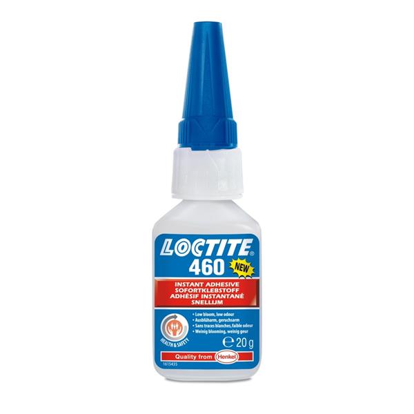 LOCTITE 460 BOTELLA ADHESIVO INSTANT&Aacute;NEO BAJO EMPA&Ntilde;AMIENTO VISCOSIDAD MEDIA 50G