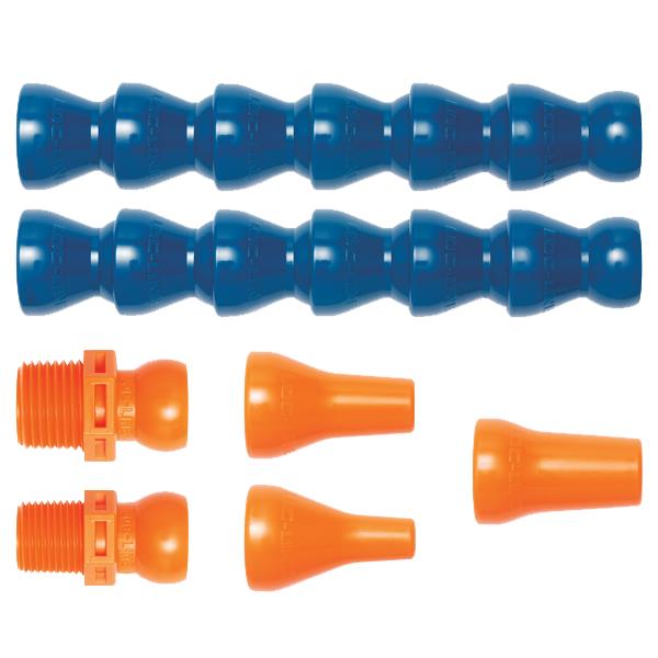 50813 KIT DE 1/2" SEGMENTOS ROTULAS + RACOR ADAPTADOR + BOQUILLAS