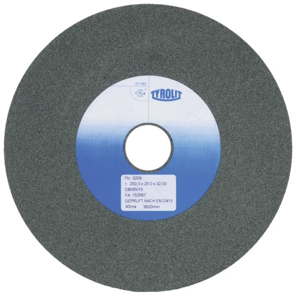 MUELA CARBURO SILICIO VERDE 250X32X32 GR.80